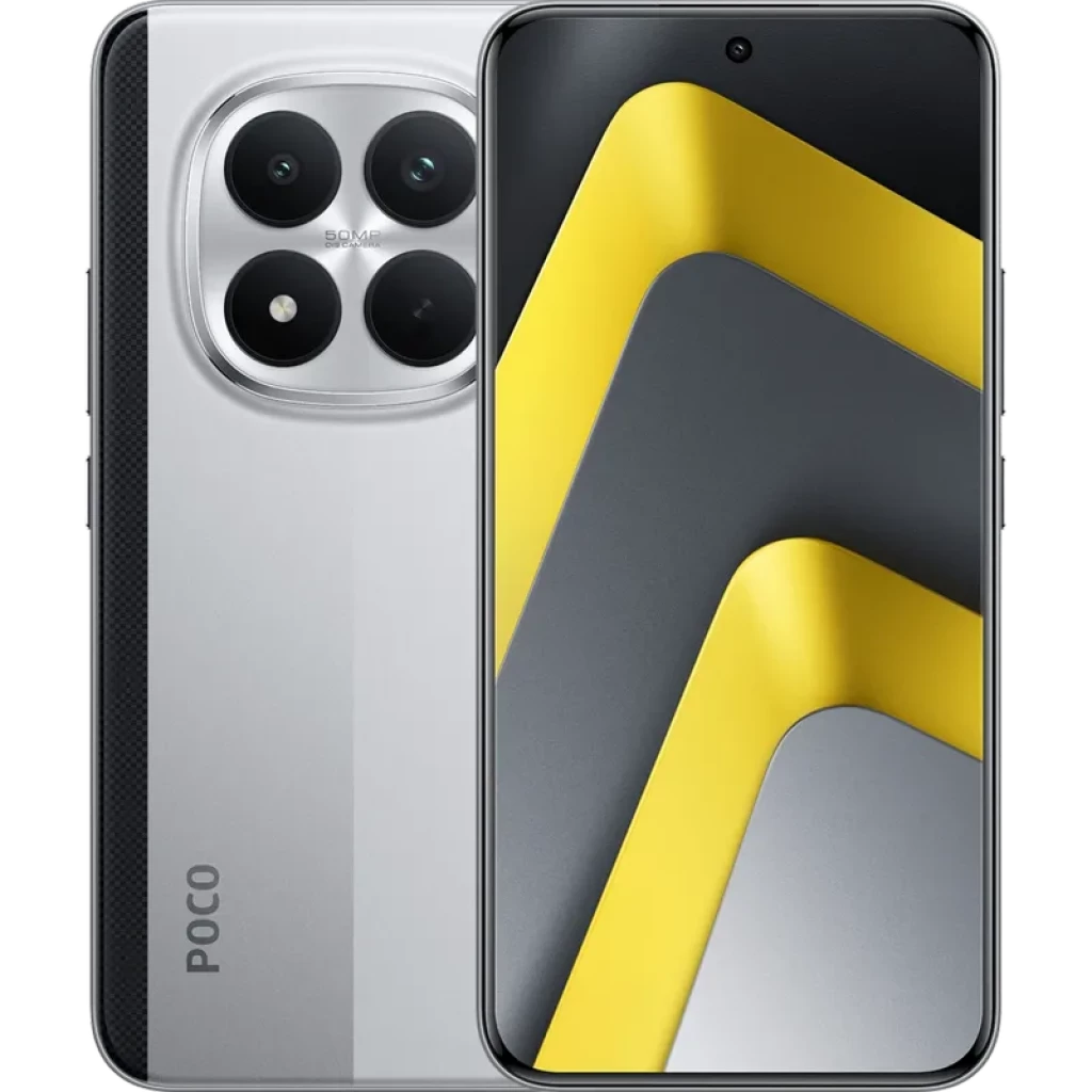 Xiaomi Poco M8 Pro 5G 256 GB Prata Taxa de atualização de 120 Hz 8 GB Carregamento rápido de 100 W