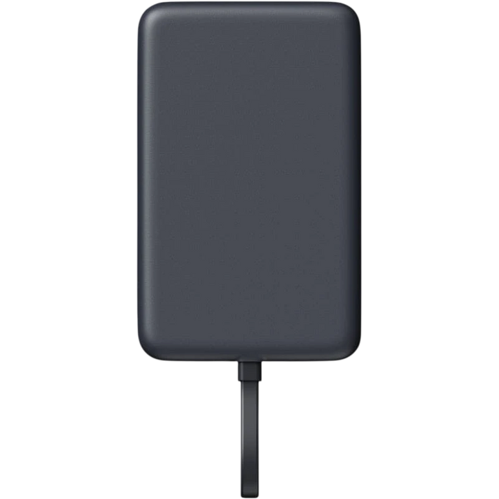 Xiaomi Power Bank Magnético 10000mAh com cabo integrado - Cinza