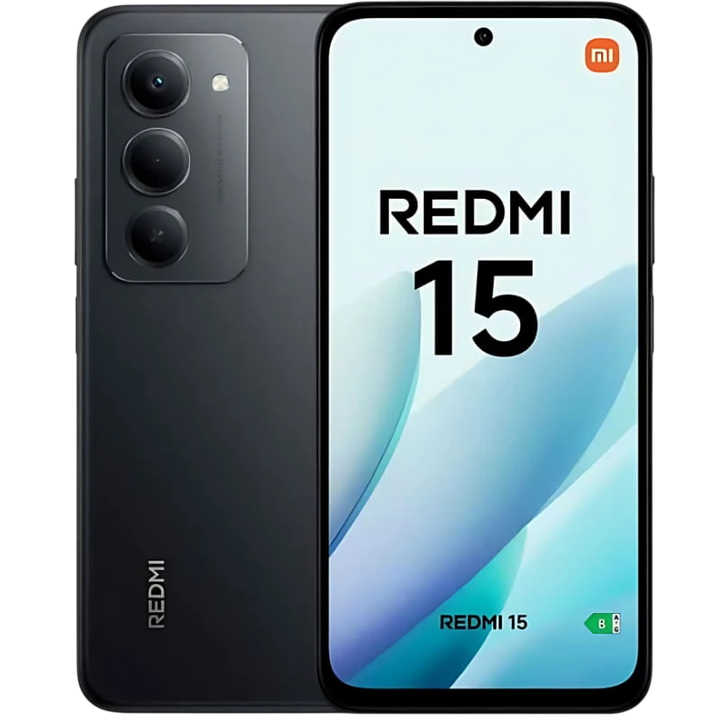 Xiaomi Redmi 15 4G 6GB/128GB Preto