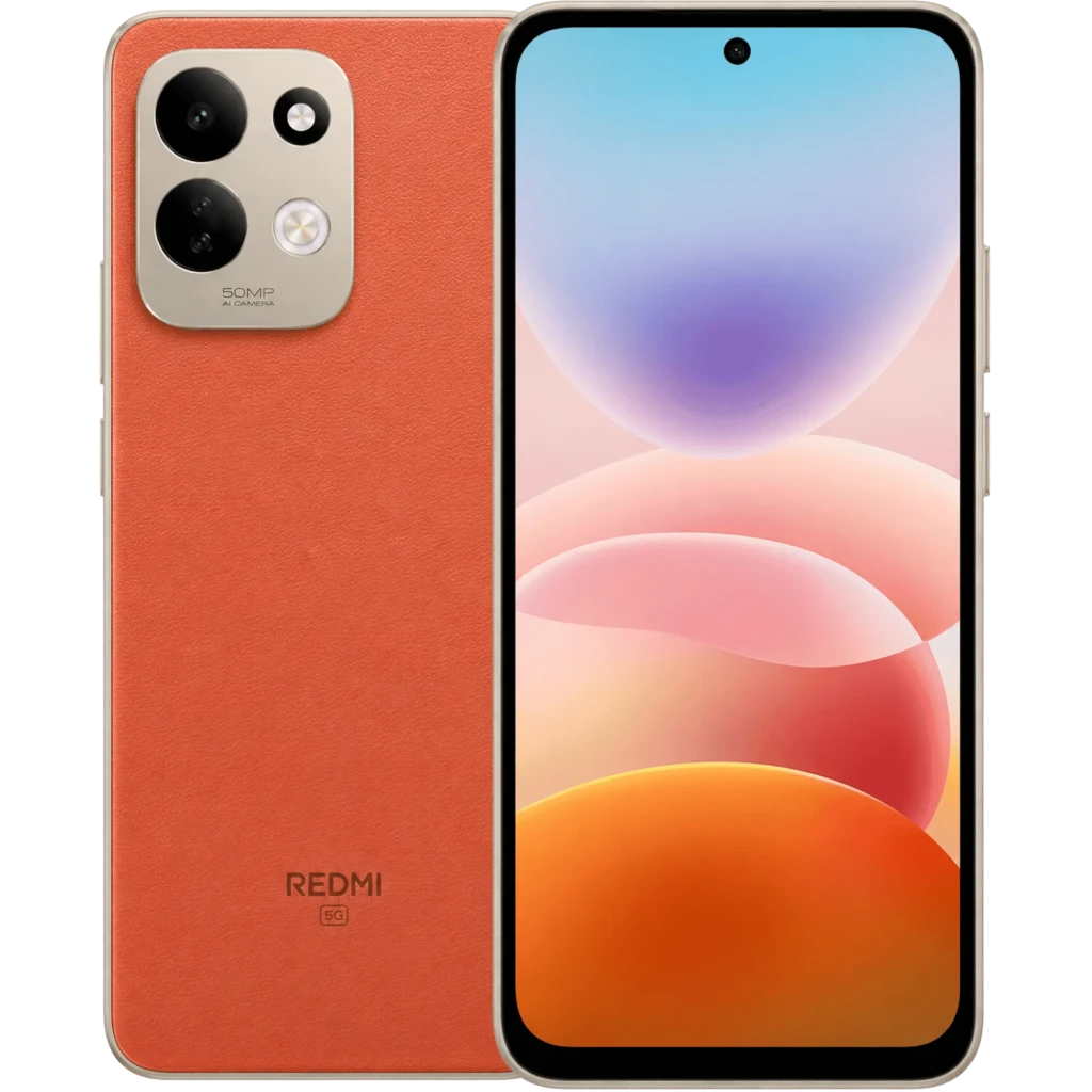 Xiaomi Redmi 17 5G 4 GB/128 GB Laranja com conector de 3,5 mm