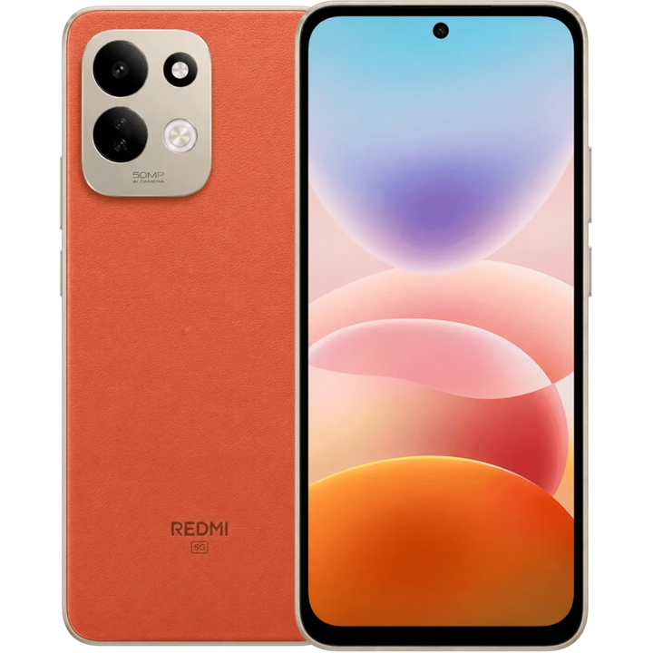 Xiaomi Redmi 17 5G 4 GB/128 GB Laranja com conector de 3,5 mm