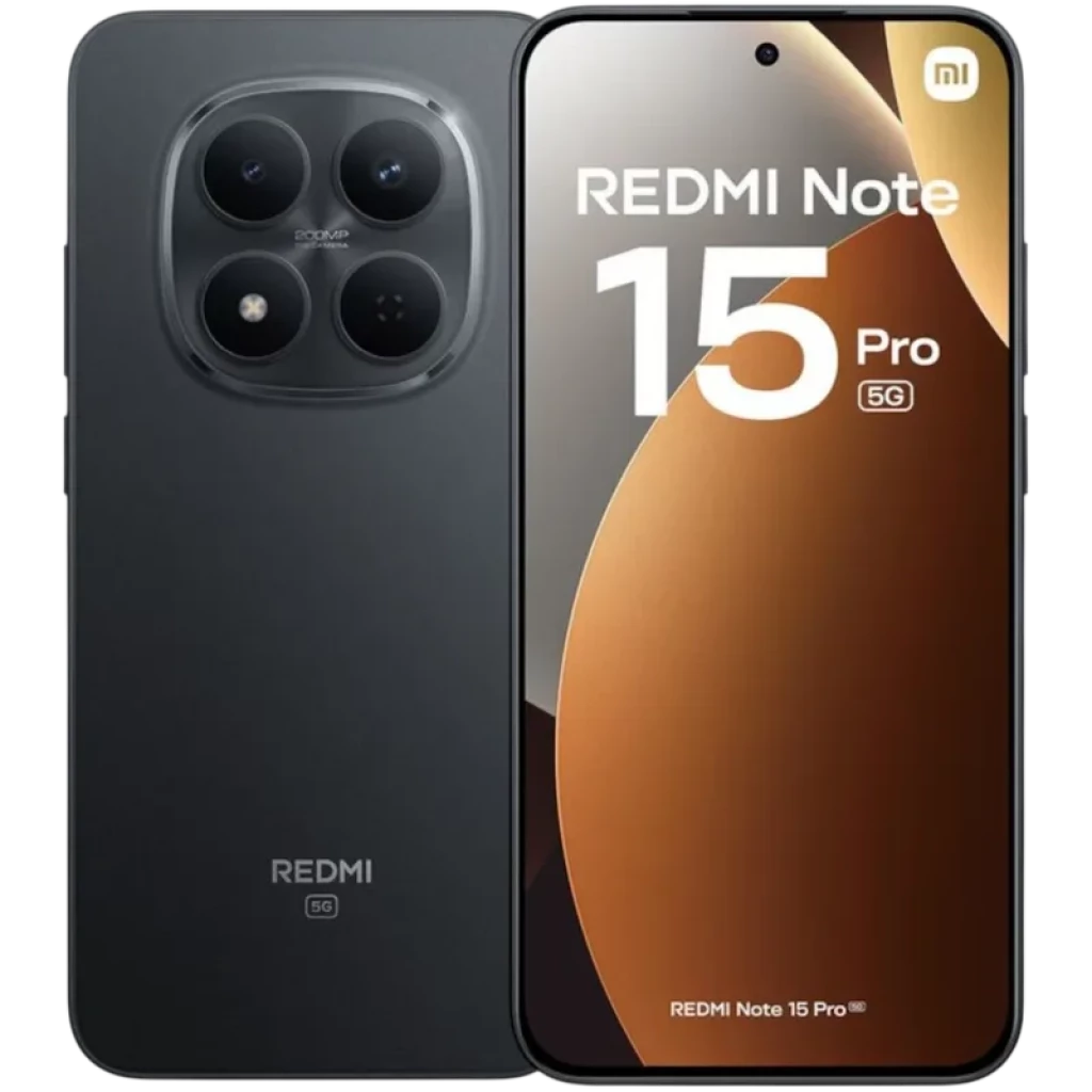 Xiaomi Redmi Note 15 Pro 5G 512 GB Preto Ecrã 6,83" 8 GB de RAM até 120 Hz