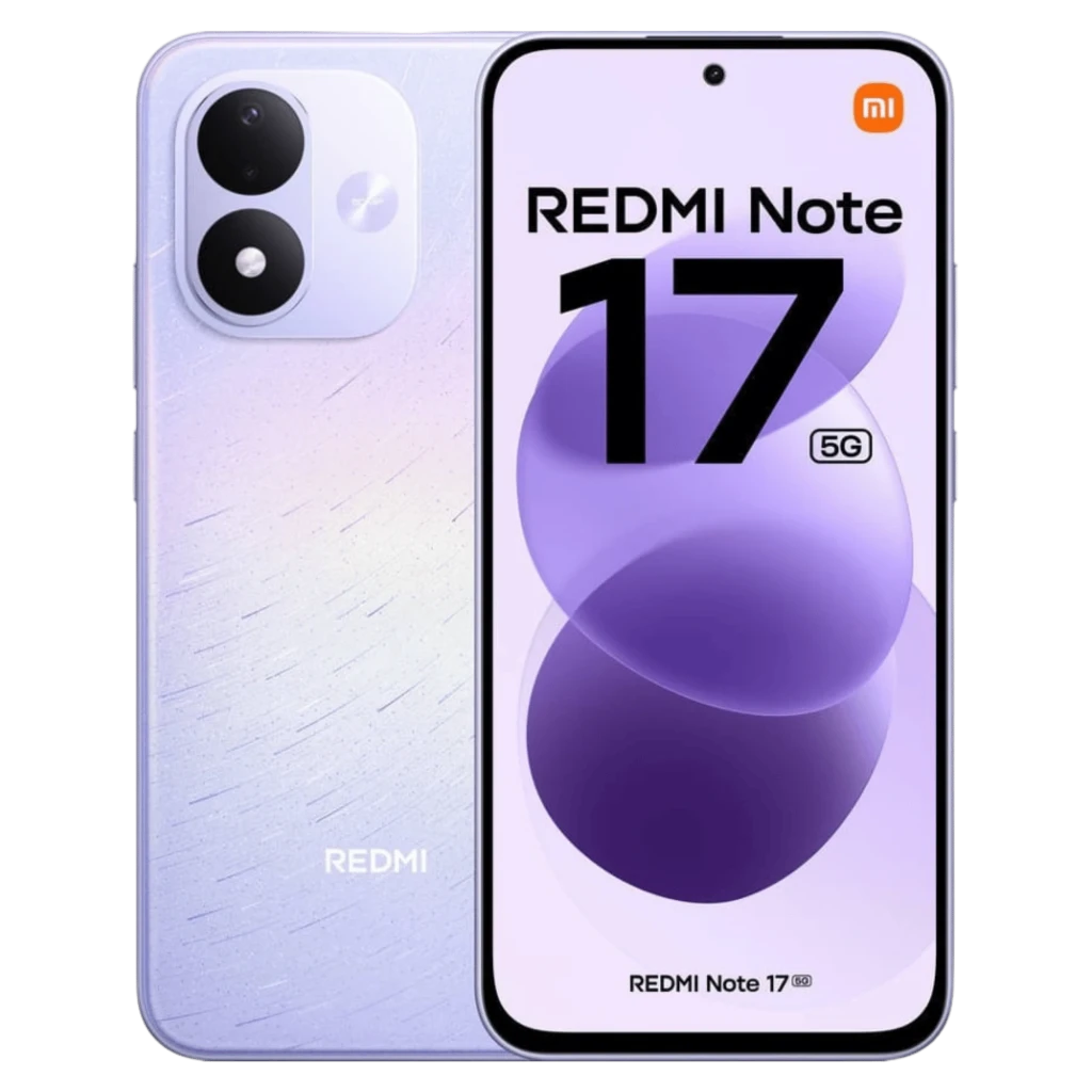 Xiaomi Redmi Note 17 5G 6 GB/256 GB Roxo  Bateria de 7700 mAh e carregamento rápido de 45 W