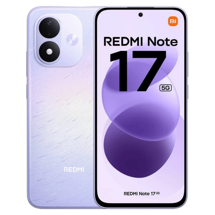 Xiaomi Redmi Note 17 5G 6 GB/128 GB Roxo  Bateria de 7700 mAh e carregamento rápido de 45 W