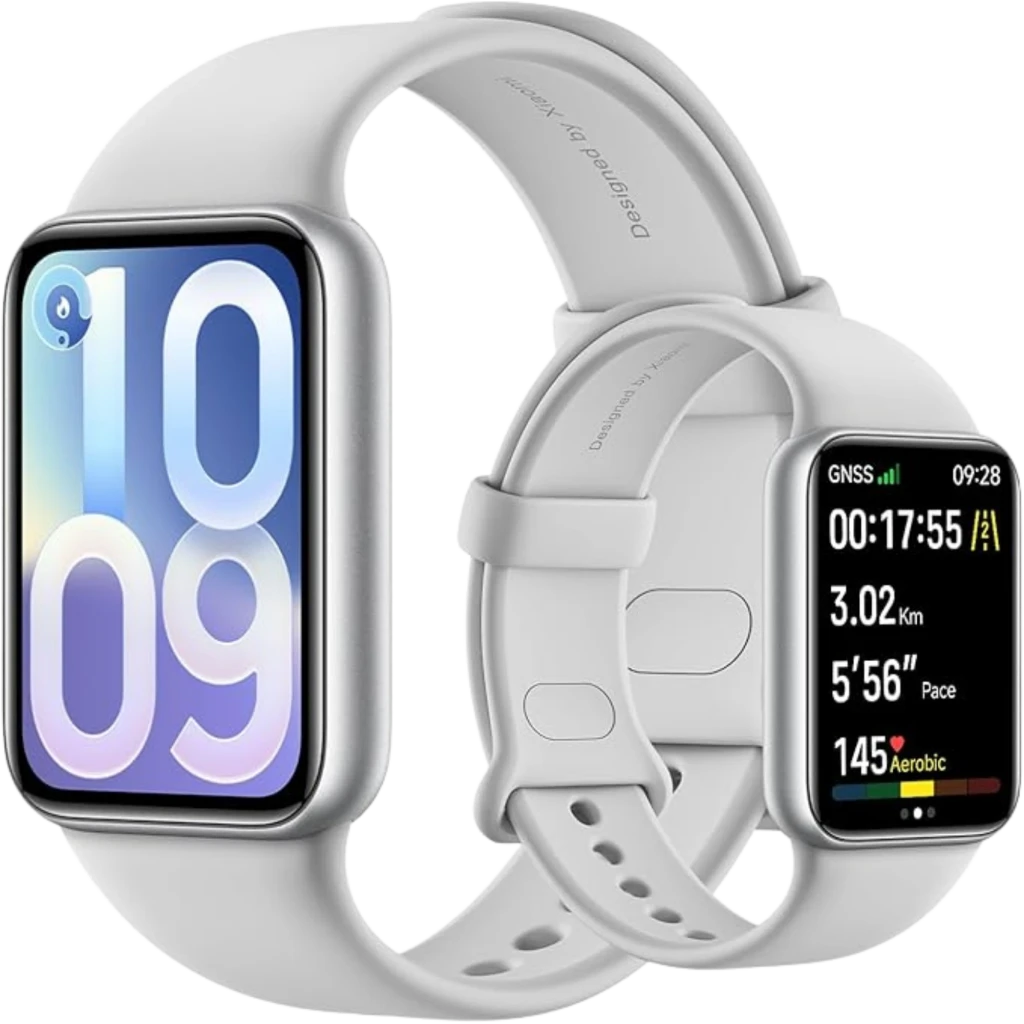 Xiaomi Smart Band 10 Pro Pulseira de atividade 1,74" AMOLED 21 dias 150+ desportos 5 ATM Prateado