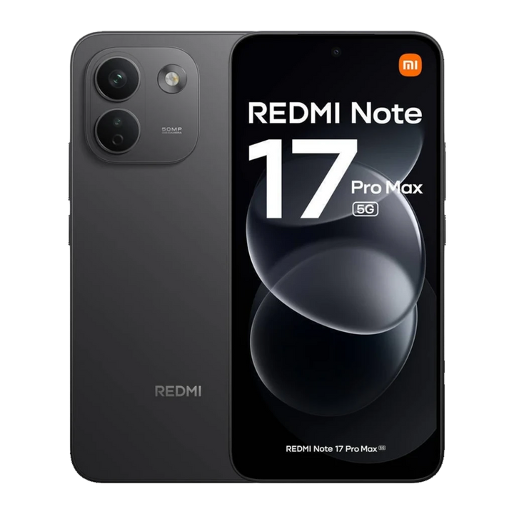 Xiaomi Redmi Note 17 Pro Max 5G 8 GB/256 GB Preto 6,83 polegadas AMOLED 120 Hz