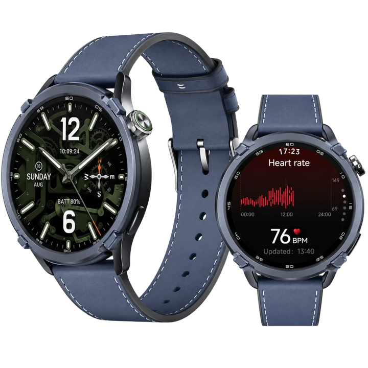 Xiaomi Watch S5 46 mm Smartwatch 1,48" AMOLED 21 dias GPS de banda dupla 5ATM Azul Cerâmico