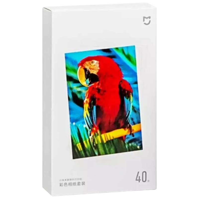 Xiaomi Instant Photo Paper 3 40 Folhas – Papel fotográfico para Xiaomi 1S Set