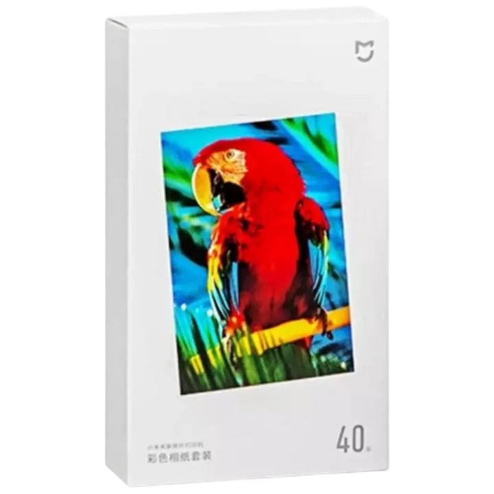 Xiaomi Instant Photo Paper 3 40 Folhas – Papel fotográfico para Xiaomi 1S Set