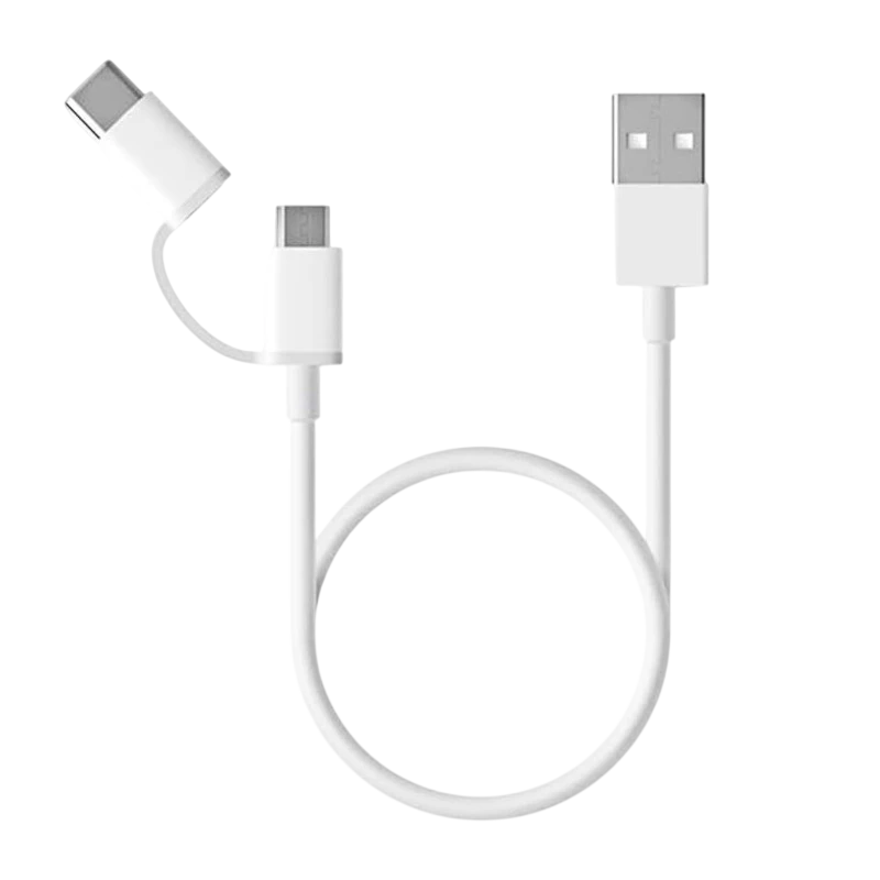 Xiaomi Mi Cabo USB para USB Tipo C/Micro USB 30cm