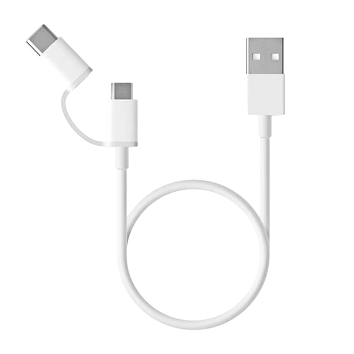 Xiaomi Mi Cabo USB para USB Tipo C/Micro USB 30cm