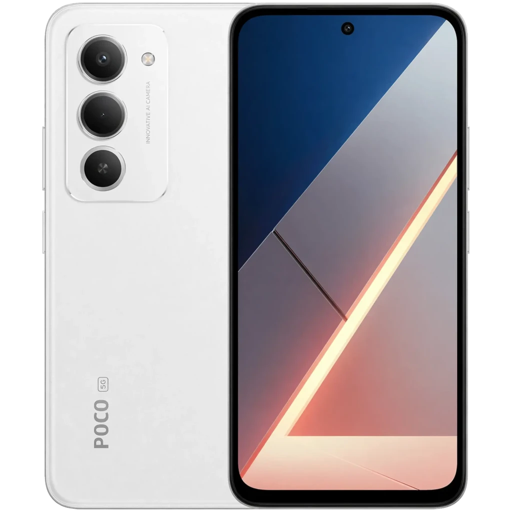 Xiaomi Poco M8s 5G 256 GB Branco Processador Snapdragon 6s 8 GB de RAM Bateria de 7000 mAh
