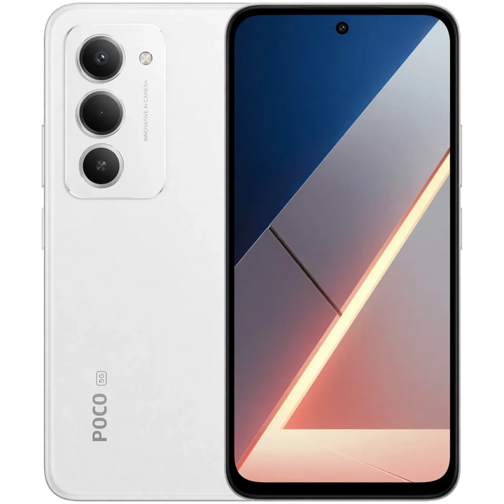 Xiaomi Poco M8s 5G 256 GB Branco Processador Snapdragon 6s 8 GB de RAM Bateria de 7000 mAh