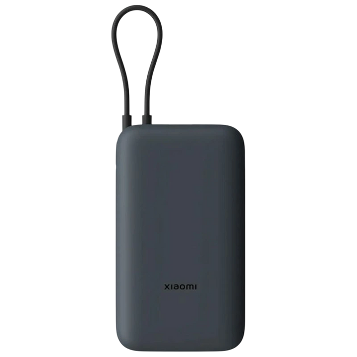 Xiaomi Power Bank 20000mAh Cabo Integrado Cinza Escuro