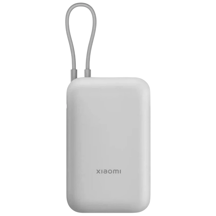 Xiaomi Power Bank 20000mAh Cabo Integrado Cinza