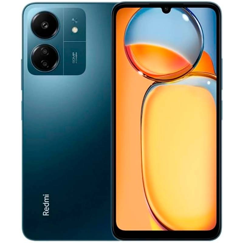 Xiaomi Redmi 13C 8GB/256GB Azul - Telemóvel com Carregador