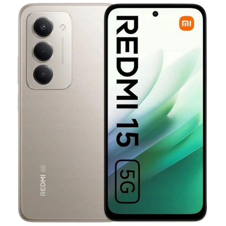 Xiaomi Redmi 15 5G 4GB/128GB Cinzento