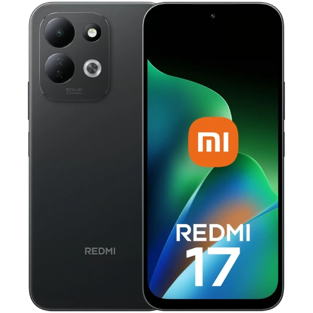 Xiaomi Redmi 17 4G 4GB/256GB Negro 6,9 polegadas IPS LCD 7500mAh 50MP 45W NFC