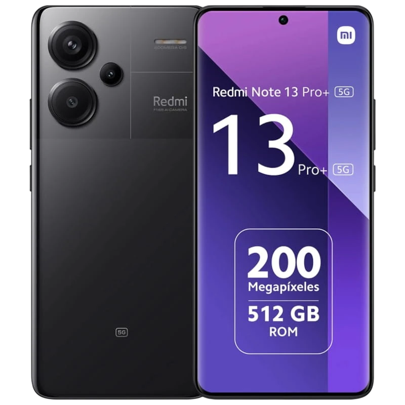 Xiaomi Redmi Note 13 Pro+ 5G 12GB/512GB Preto