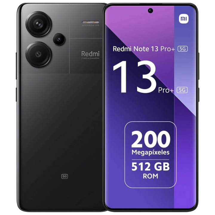 Xiaomi Redmi Note 13 Pro+ 5G 12GB/512GB Preto