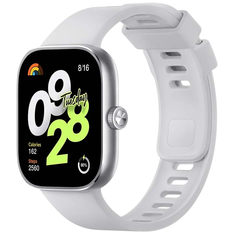 Xiaomi Redmi Watch 4 Prateado - Smartwatch com GPS