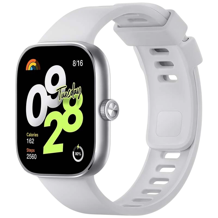 Xiaomi Redmi Watch 4 Prateado - Smartwatch com GPS