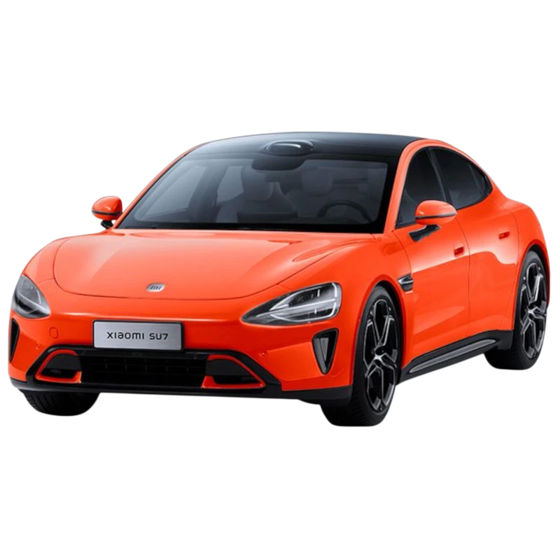Xiaomi SU7 1/18 Die-cast Model Car Lava Laranja