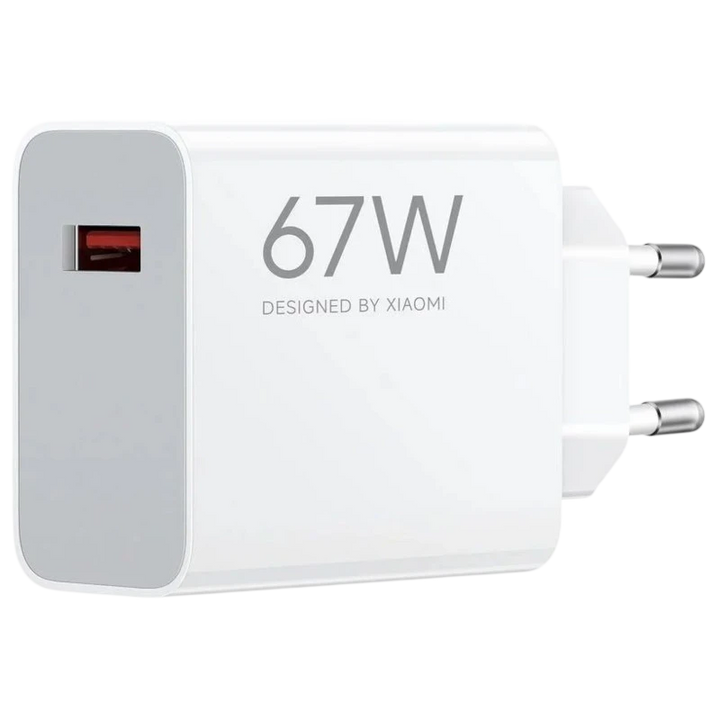 Carregador rápido Xiaomi Travel Charger HyperCharge USB Tipo A 67W