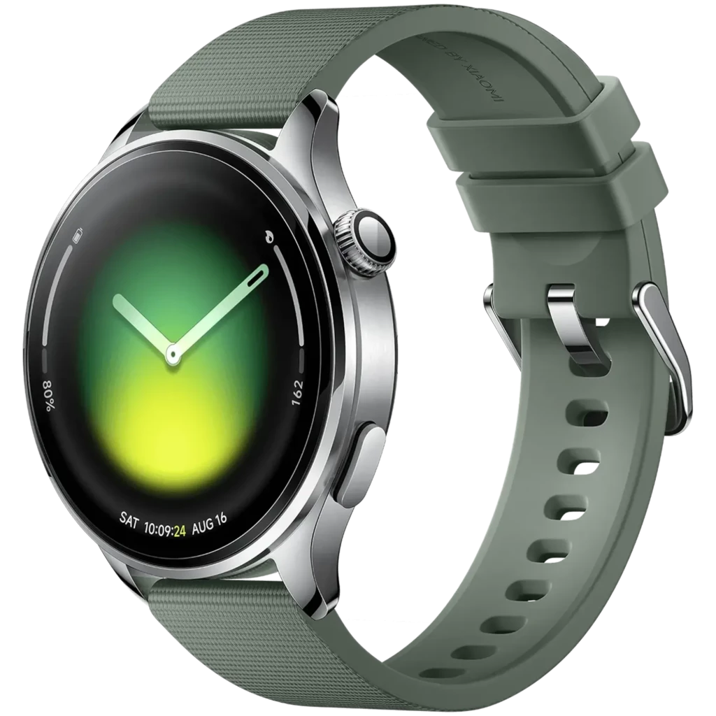 Xiaomi Watch 5 Smartwatch 1,54" AMOLED, 6 dias de autonomia, GPS, 5 ATM, Verde Juniper