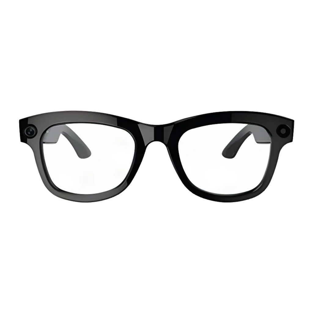 Óculos inteligentes Zeblaze Eyewear AI Preto 5 MP 1080p Áudio Hi-Fi Open-Ear