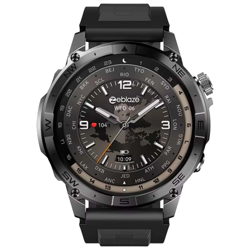 Zeblaze Stratos 2 Plus Preto - Smartwatch com GPS