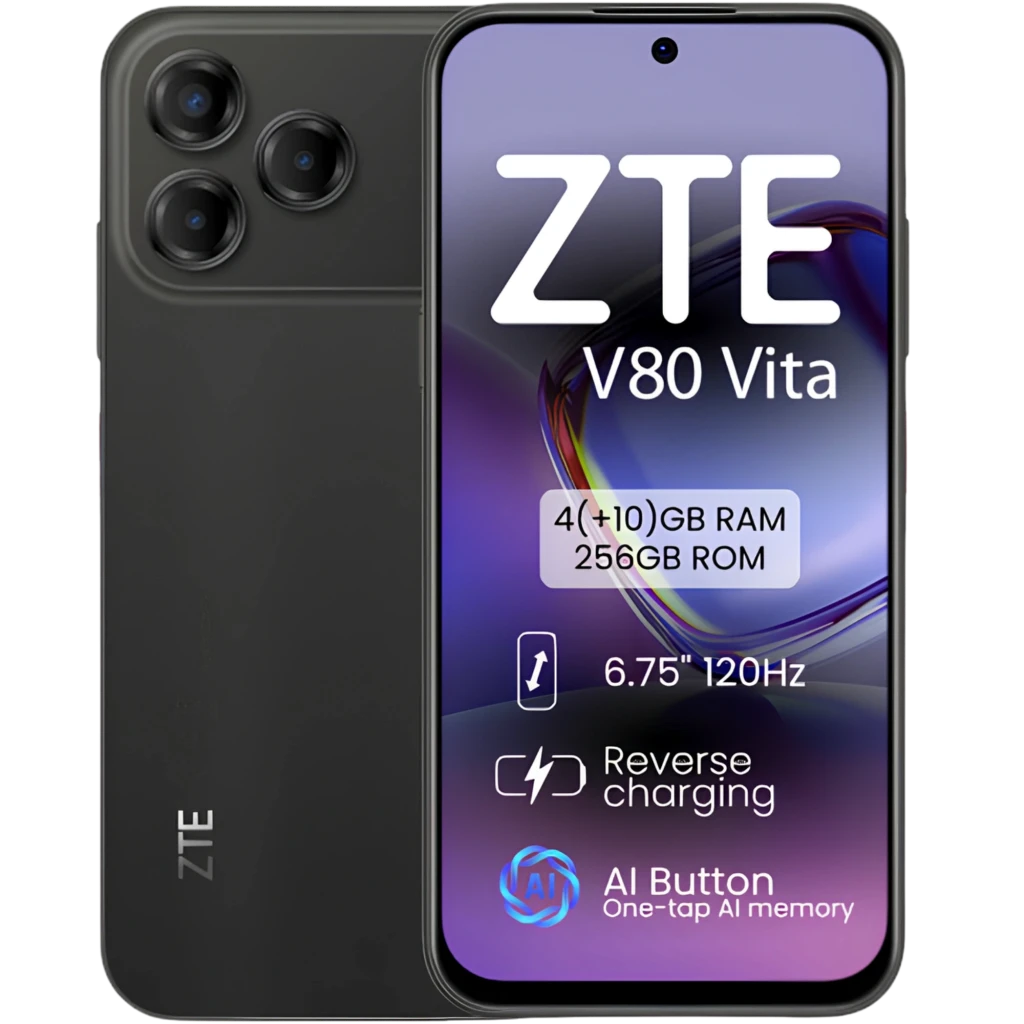 ZTE Blade V80 Vita 4G 256 GB Preto 4 GB 5000 mAh