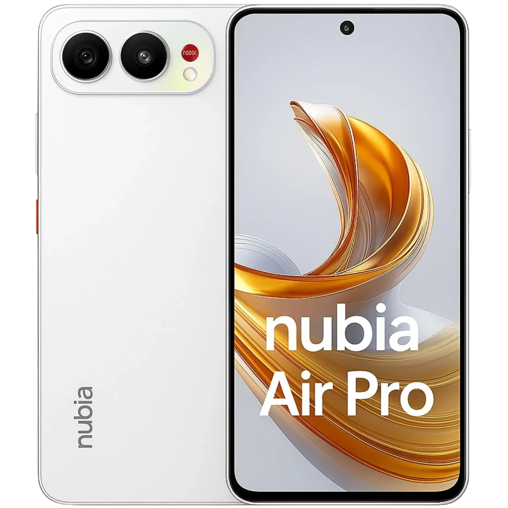 ZTE Nubia Air Pro 5G 512 GB Branco   8 GB MediaTek Dimensity 7100