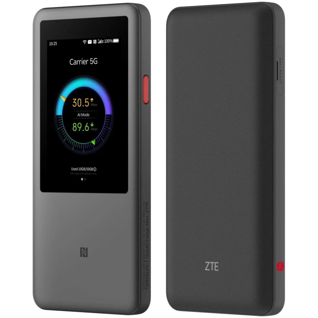 Router ZTE U60 Pro 5G WiFi 7 AX3600 Banda Dupla